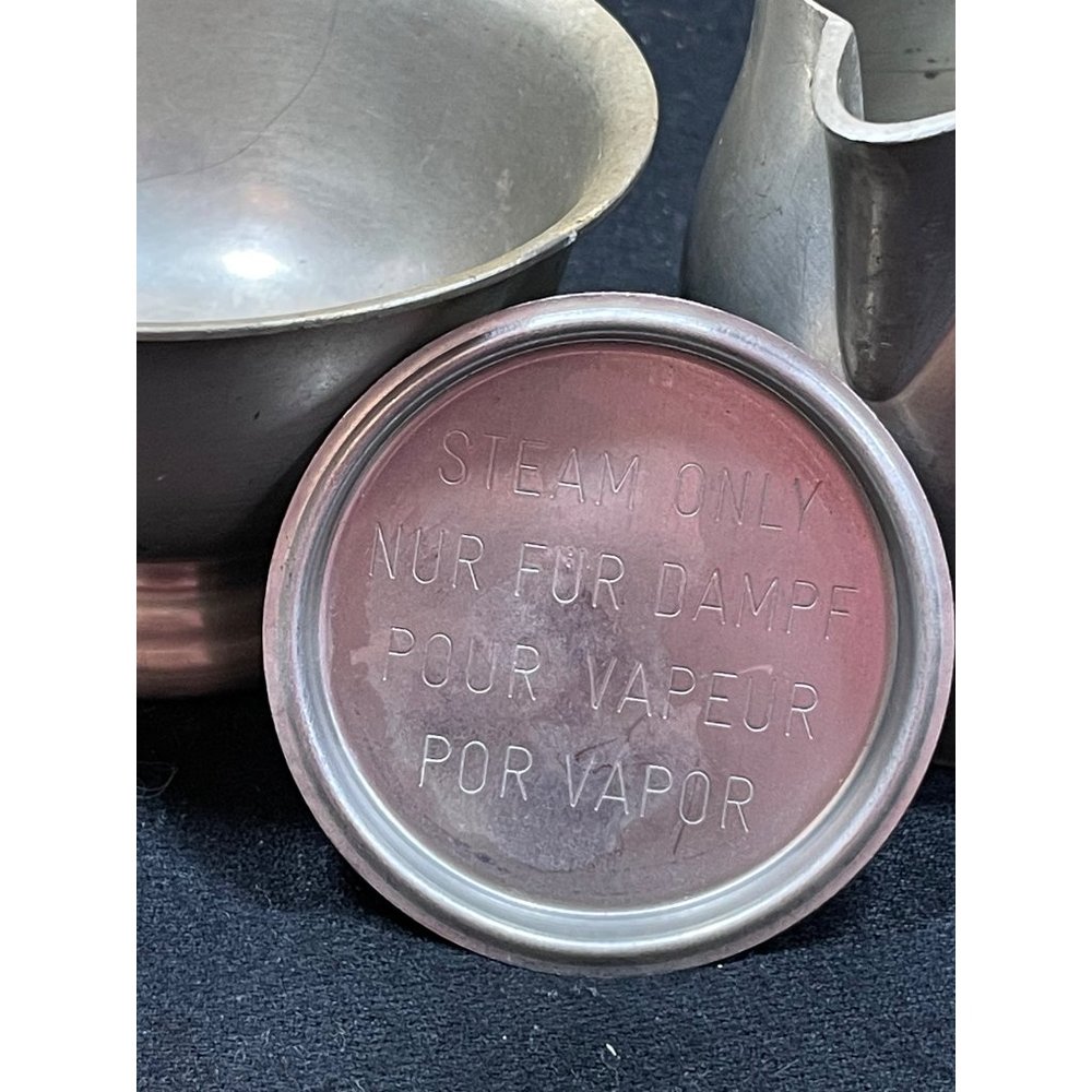 Vintage International Pewter Creamer And Open Sugar Bowl - Picture 3 of 15